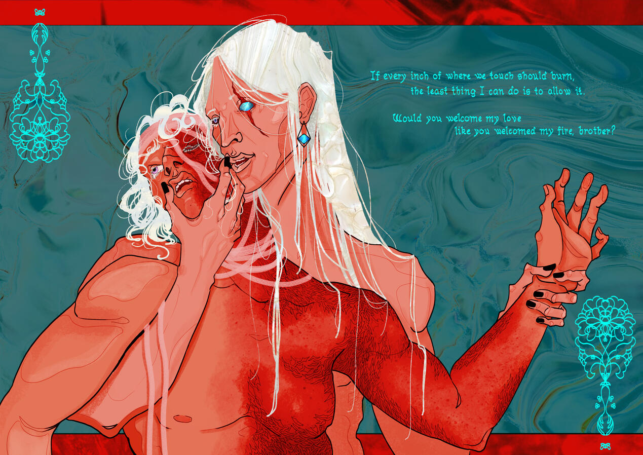 Aemond &amp; Aegon print